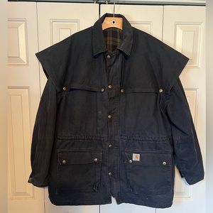 Carhartt Rugged Canvas Rancher Coat w/ drawstring waste & snap cuffs/ pockets